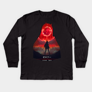 Zero Two - Bloody Illusion Kids Long Sleeve T-Shirt